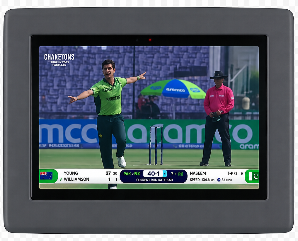 In-Ride Video and Live Sports